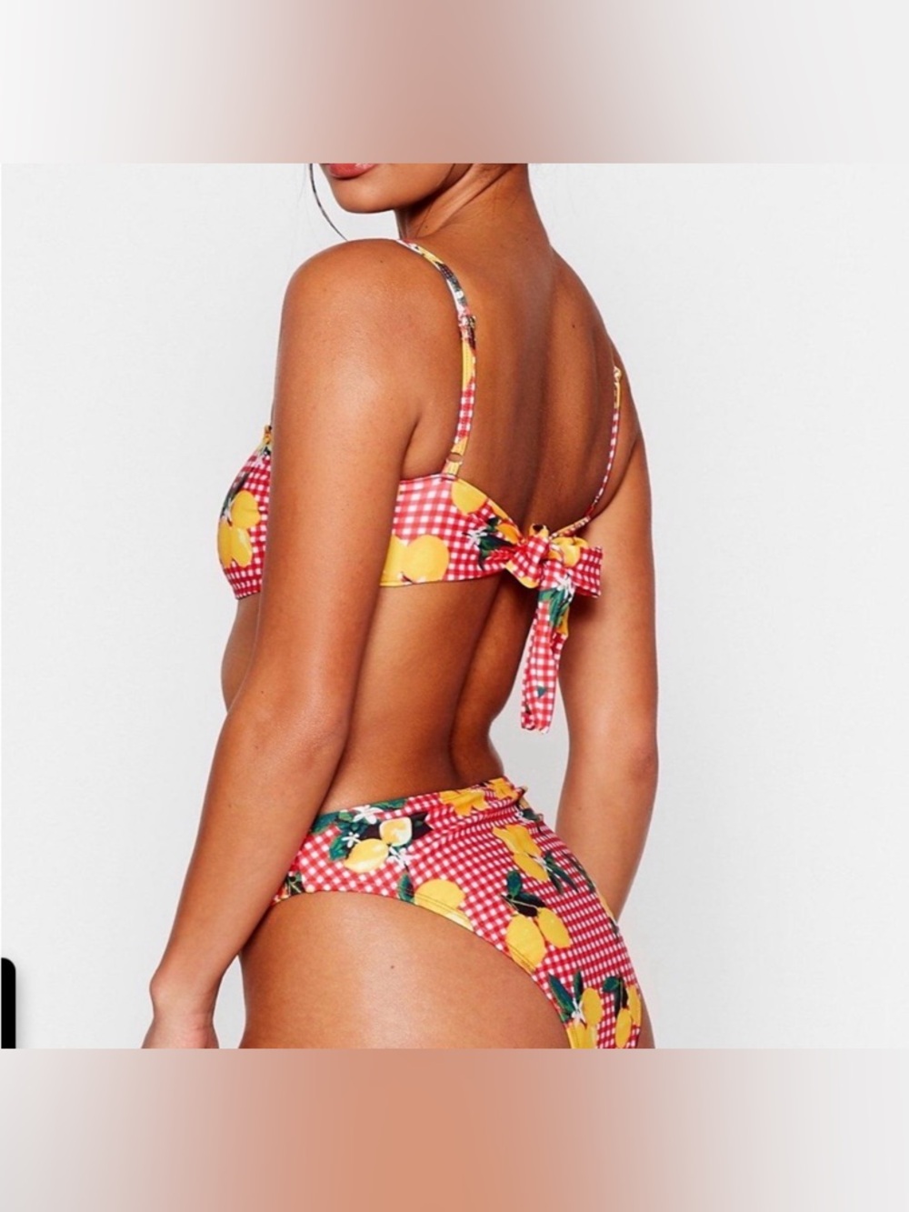 Nasty Gal Gingham Bikini Set - Picture 7 of 10
